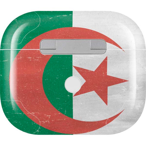 Algeria Flag Distressed Apple AirPods (3rd Gen 2021) Skin